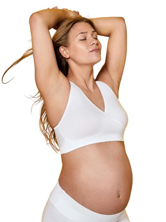 Medela Maternity & Nursing Bra with Clips White