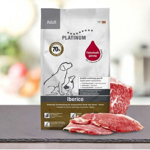 Platinum Pet Food & Care Platinum 5kg Dry Food Gluten-Free for Adult Neutered Dogs with Pork