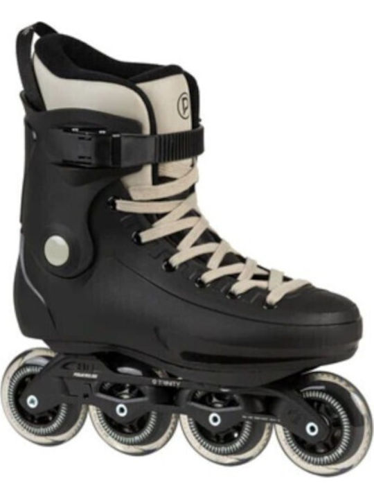 Powerslide Inline Αυξομειούμενα Rollers Μαύρα Παιδικά
