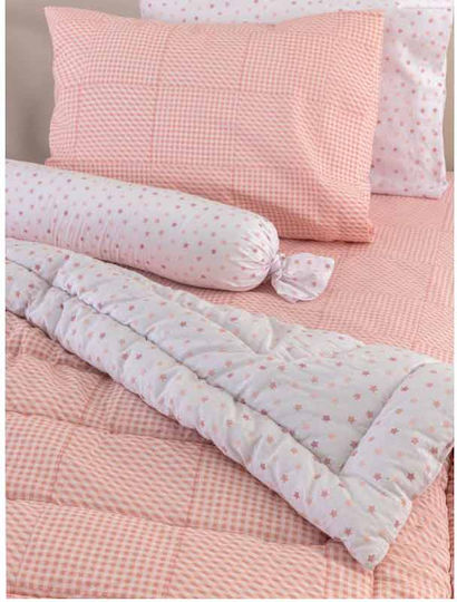 Palamaiki Sheet Single Cotton BB100 Rose 170x260cm