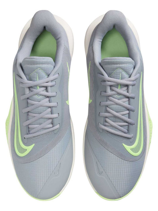 Precision 7 Low Basketball Shoes Gray