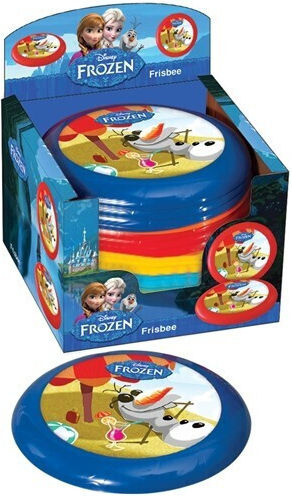 John Frozen Frozen Frisbee Plastic with Diameter 23 cm Pink