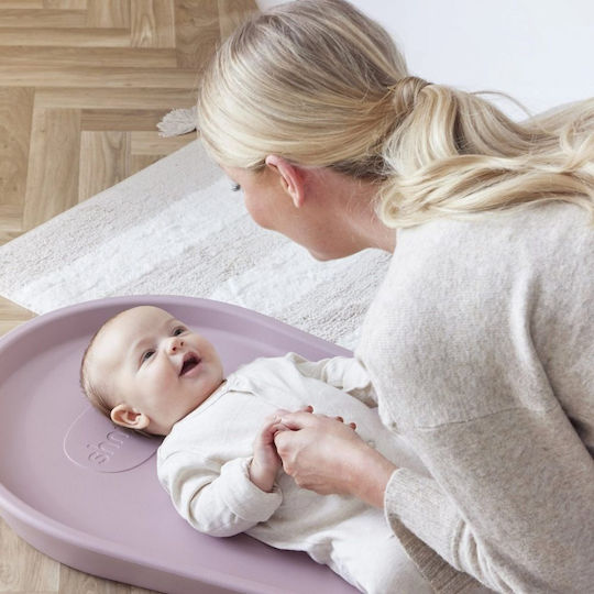 Shnuggle Σκληρή Αλλαξιέρα από Πλαστικό Ροζ