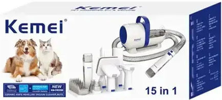 Kemei Επαγγελματικό Kit Περιποίησης Λευκό