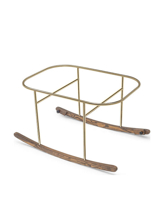 Hanah Home Wiege mit Matratze Pink-Gold