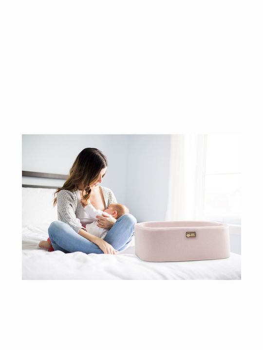 Hanah Home Λίκνο με Στρώμα Pink-White