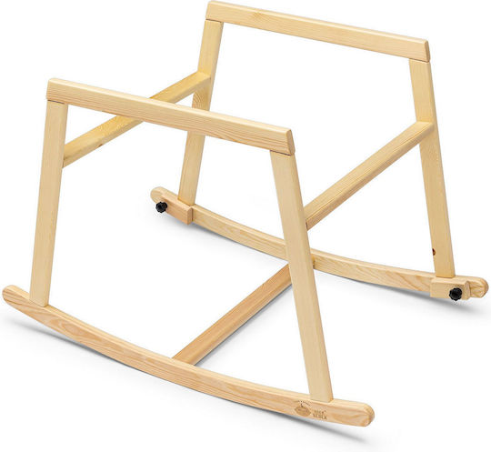 Hanah Home Λίκνο με Στρώμα Black-Natural Hanah Home Λίκνο με Στρώμα Black-Natural