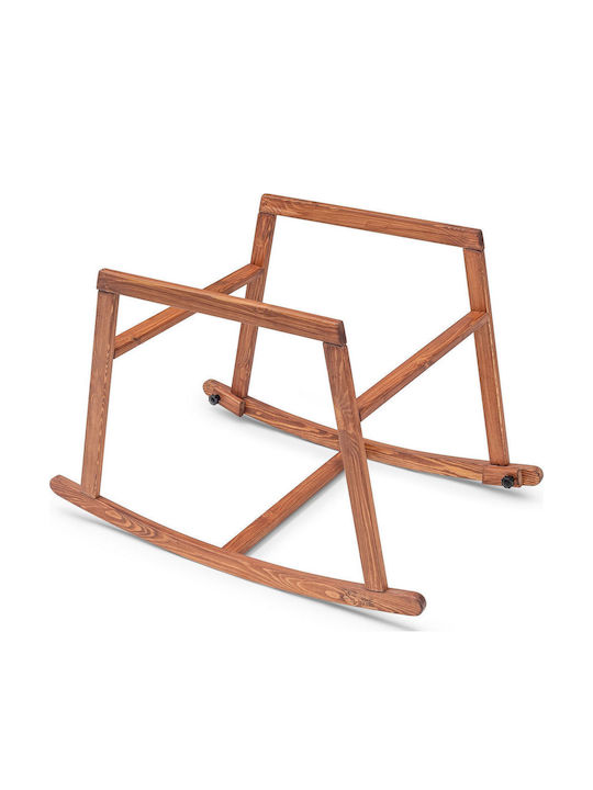 Hanah Home Λίκνο με Στρώμα Black-Oak