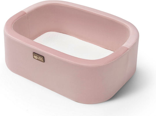 Hanah Home Cradle with Mattress Pink-Oak
