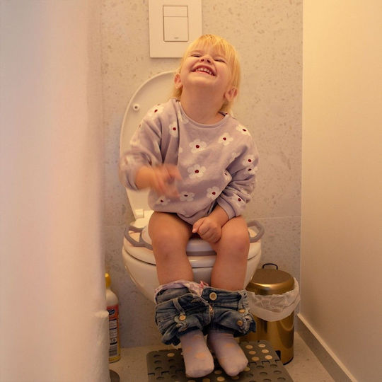 Bbluv Poti Toddler Toilet Seat Beige with Handles & Removable Cushion
