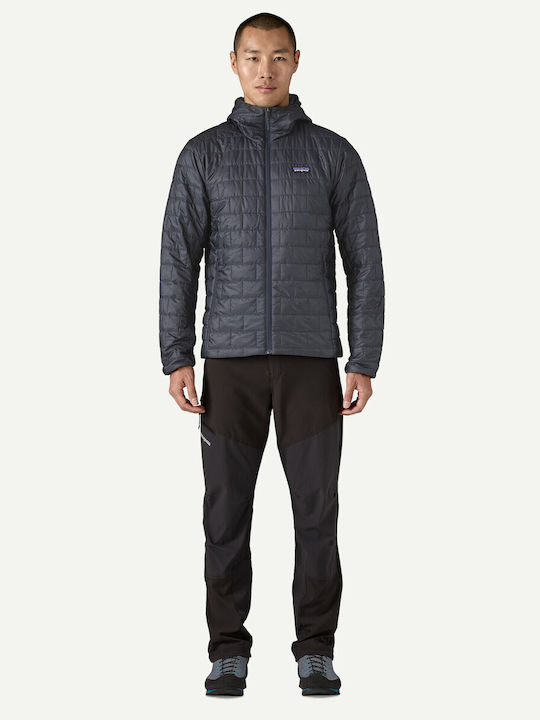 Μπουφάν Puffer Αντιανεμικό Smolder Blue