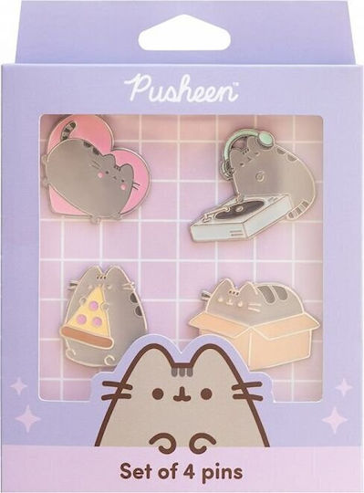 509828 Σετ 4 Κονκαρδες Pusheen