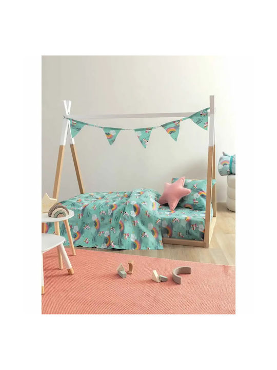 Palamaiki Kids Duvet Single My Kingdom Light Blue 160x240cm