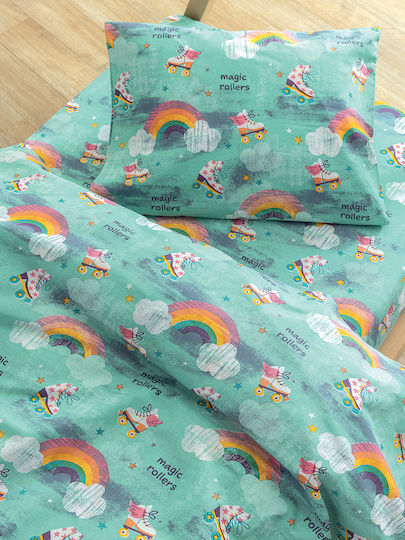 Palamaiki Kids Duvet Single My Kingdom Light Blue 160x240cm