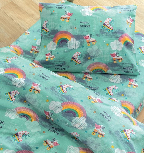 Palamaiki Kids Duvet Single My Kingdom Light Blue 160x240cm