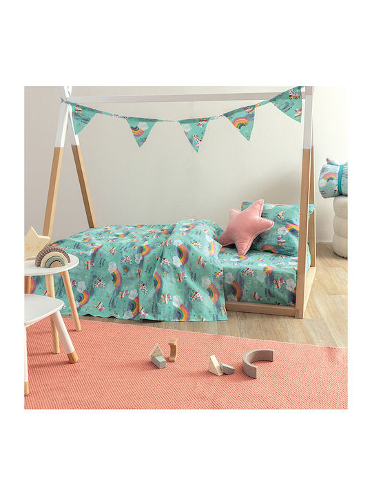 Palamaiki My Kingdom Kids Cotton Pillowcase Set 52x72cm Multicolour