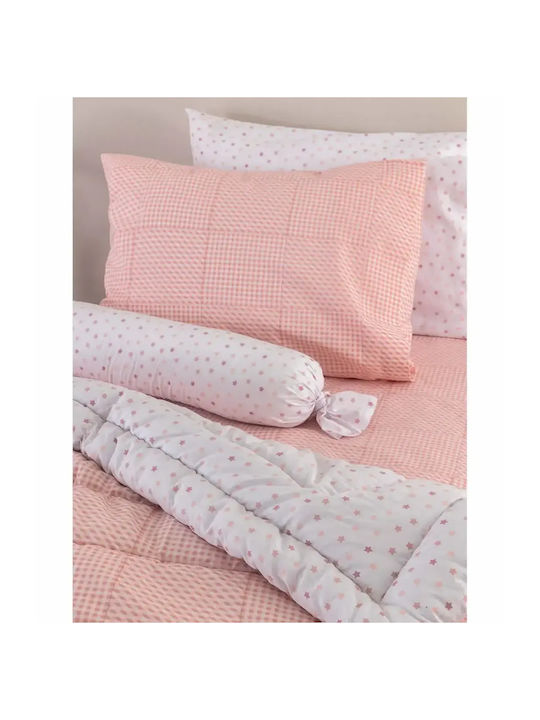 Palamaiki Kids Cotton Pillowcase Set 52x72cm Pink