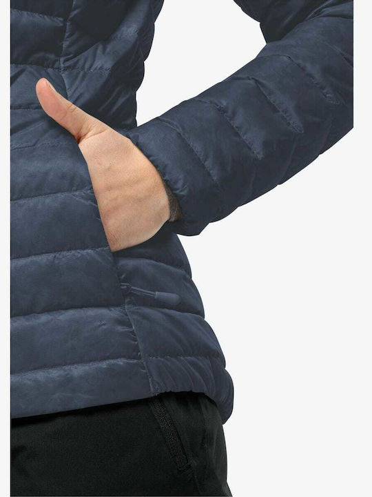 Jachetă de femei Puffer Waterproof Albastru marin