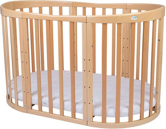 Waldin Cabriolet Patut Oval Evolutiv Bej Cu Saltea