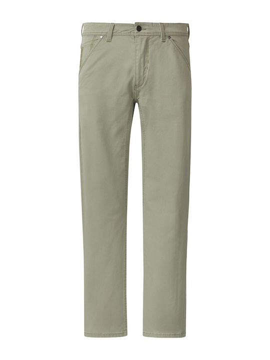 Label Παντελόνι σε Ίσια Γραμμή Beige