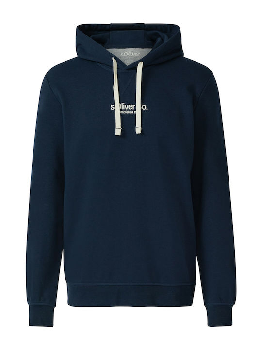 Sweatshirt with Hood Blue