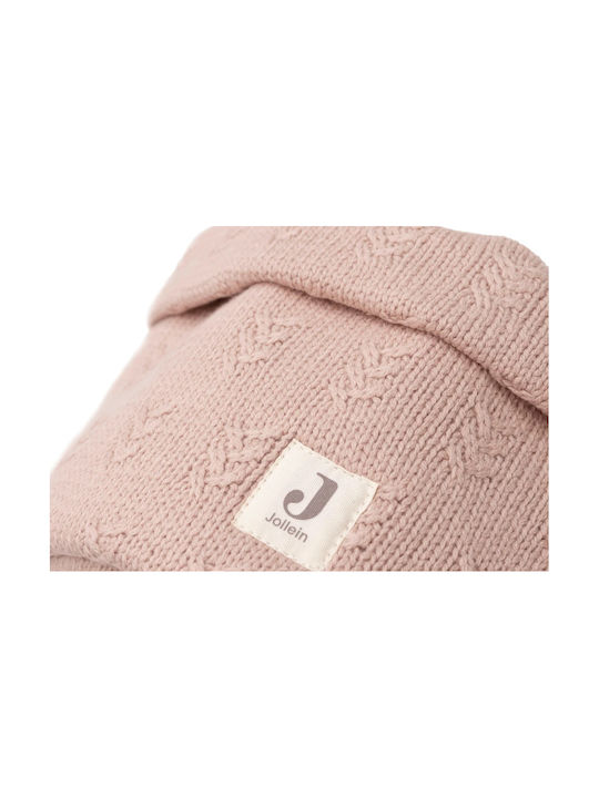 Coș pentru masa de schimbat Jollein Grain Knit Wild Rose 580-001-67065
