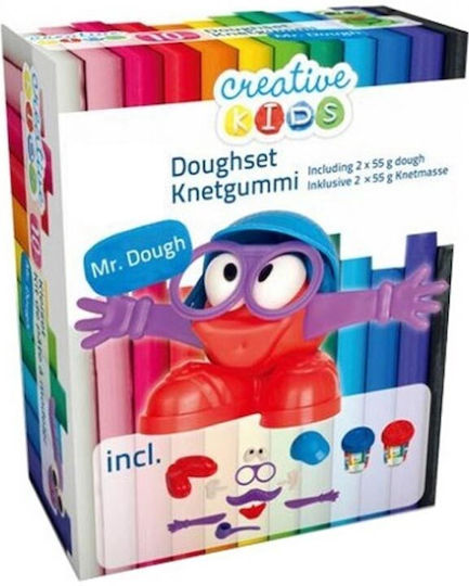 Creative Kids Knete Spiel-Set Mr. Dough Duck Für Alter 3+ 10er Pack