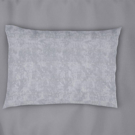 Dimcol Bebe Детска калъфка за възглавница от 100% памук Light Grey 35x45см.