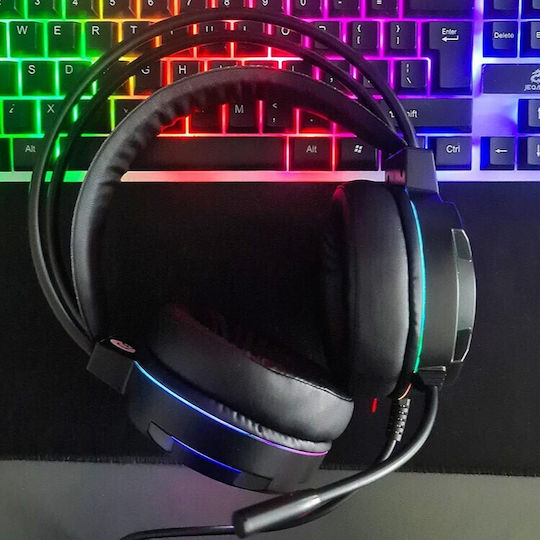 ZK16313QWS7 Căști Gaming Over Ear cu Conectivitate USB pentru Nintendo Switch / PC