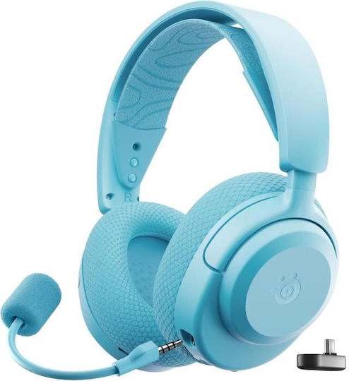 SteelSeries Arctis Nova 3X Надушници Геймърски слушалки с връзка Bluetooth / USB Aqua за PC / PS4 / PS5 / XBOX