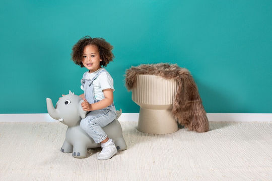 BS Toys Hoppers Elephant For 2+ Years Gray 42cm