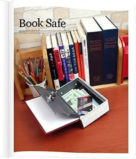Book Safe Security Key Dictionary 265 X 200 X 65mm