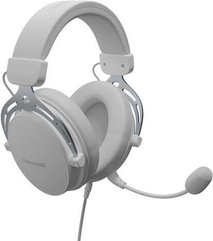 Genesis Toron 531 Over Ear Gaming Headset με σύνδεση 2x3.5mm Λευκό