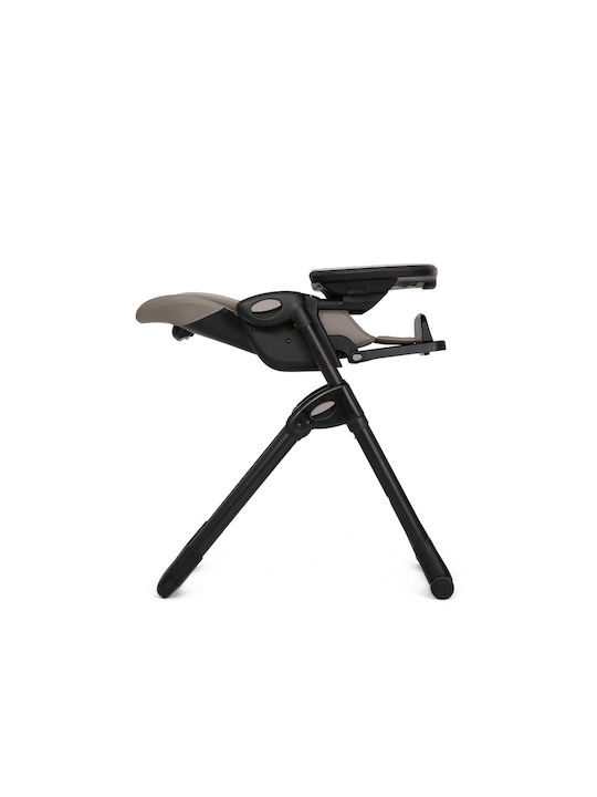 Joie Mimzy Recline Αναδιπλούμενο Καρεκλάκι Φαγητού 2 in 1 με Ρυθμιζόμενο Ύψος Hazelnut
