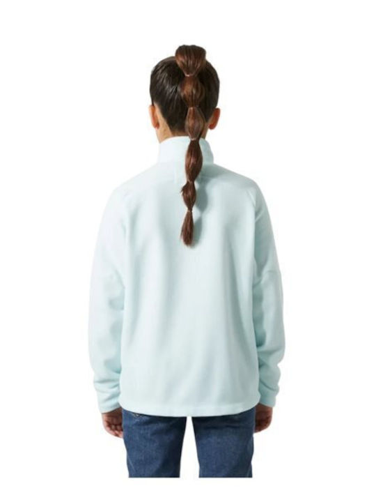Kinderstrickjacke Fleece Hellblau Daybreaker 2.0