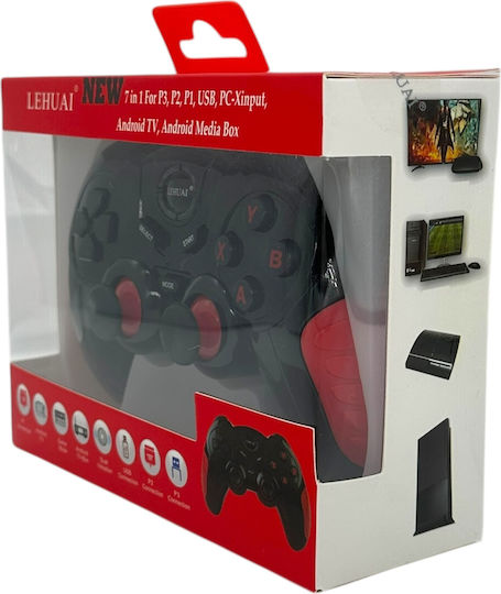 ZS8463 Wireless Gamepad for Android PC PS3 Red