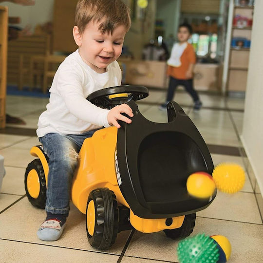 Rolly Toys Roller Tractor JBC Dumper Baby Push Walker for 12+ Months Yellow