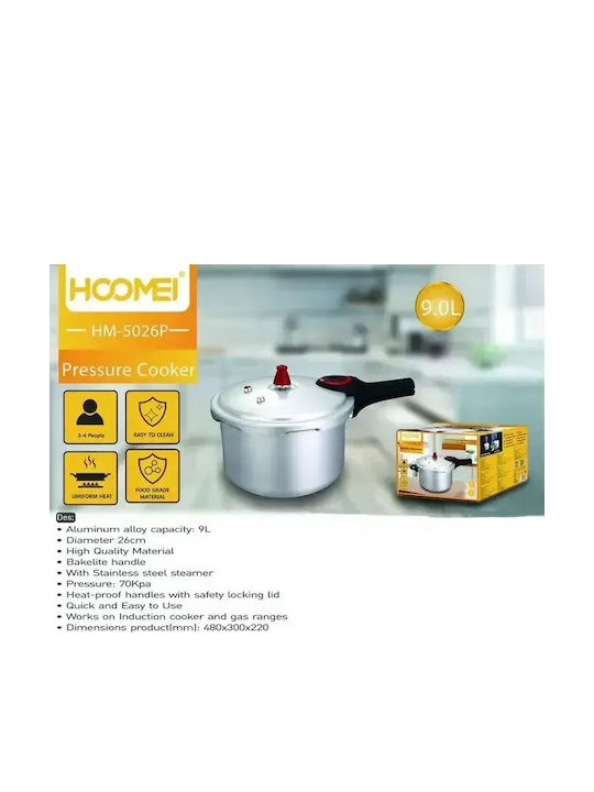 Hoomei Χύτρα Ταχύτητας 9lt
