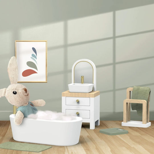 Speedy Monkey Λουτρό Furniture for Dollhouse