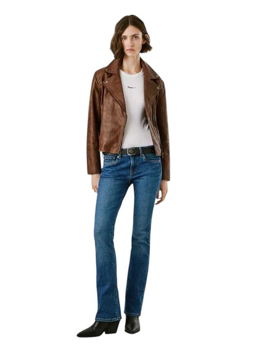 Women's Lifestyle Jacket for Winter Brown
