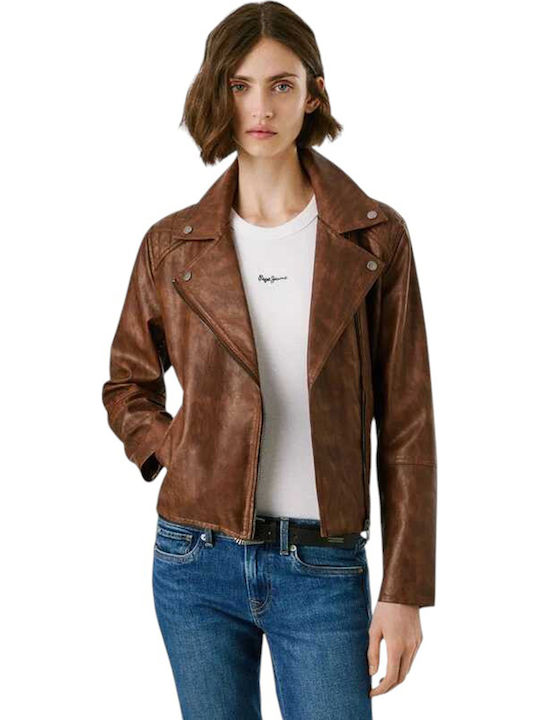 Women's Lifestyle Jacket for Winter Brown