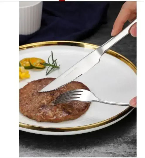 Tpster Μαχαίρια Steak από Ανοξείδωτο Ατσάλι 22.5cm 2τμχ
