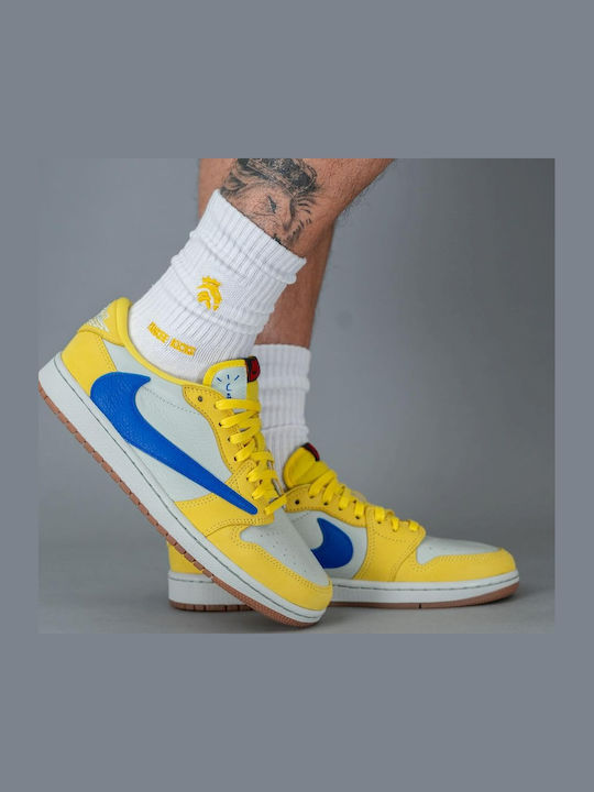 Jordan Air Jordan 1 Retro Low OG SP Travis Scott Sneakers Canary Jordan Air Jordan 1 Retro Low OG SP Travis Scott Sneakers Canary