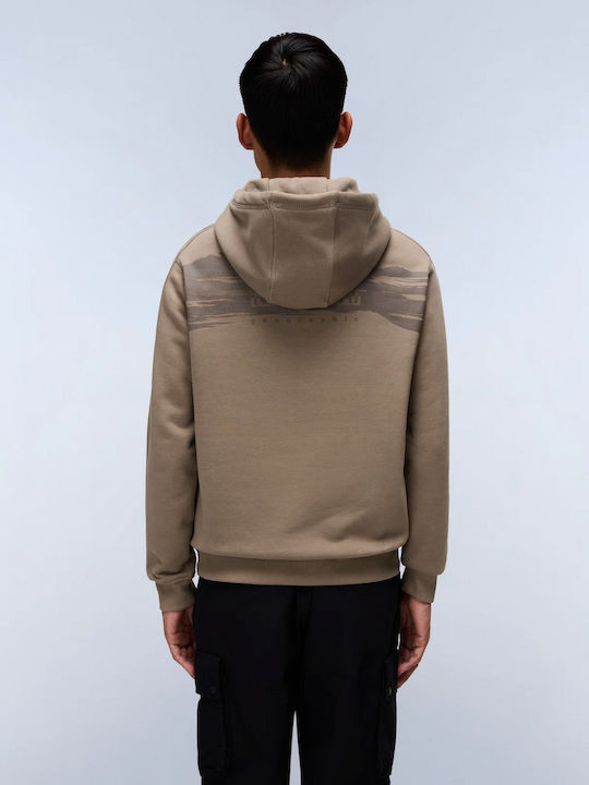 Hooded Sweatshirt Brown