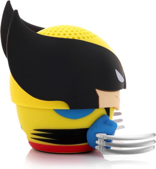 Bitty Boomers Bluetooth Speaker 3W with Battery Life up to 4 hours Marvel: Wolverine