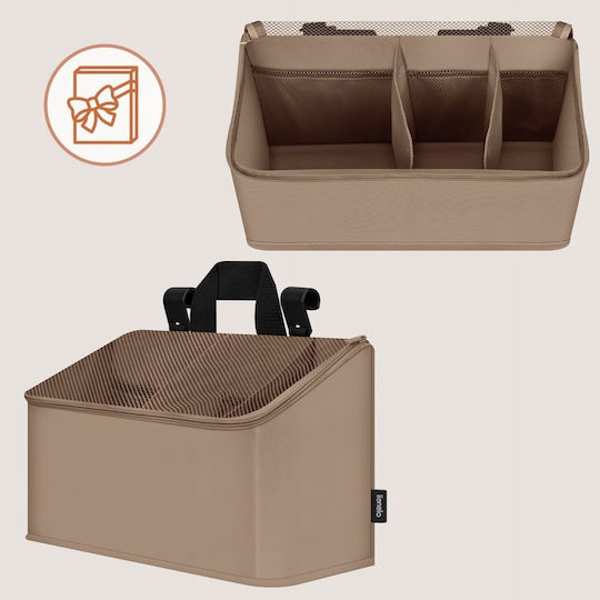 Lionelo Baby Crib Bumper Beige