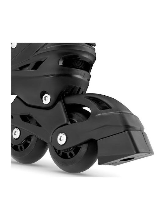 Spokey 4in1 Kids Adjustable Inline Rollers Black