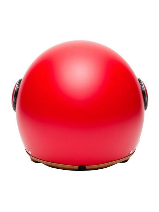 Marko Helmets Elements Matt Red Κράνος Μηχανής Jet ECE 22.06