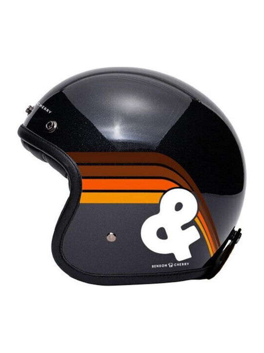 Marko Helmets Classic Benson & Cherry Κράνος Μηχανής Jet ECE 22.06