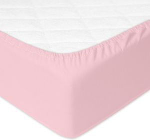 Matex Baby Sheet Crib Cotton Fitted Pink 120x60cm